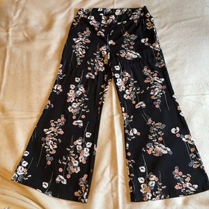 Floral dress pants